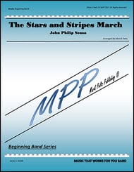 The Stars and Stripes March Concert Band sheet music cover Thumbnail